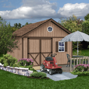 Best Barns Brandon 12 ft. W x 12 ft. D Solid Wood Storage Shed  SKU: W004251068