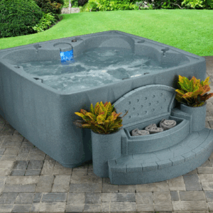AquaRest Spas Premium AR600 6-Person 29-Jet Plug & Play Hot Tub with Ozonator, powered By Jacuzzi Pumps SKU: AQRS1075