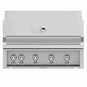 Hestan 5 - Burner Countertop Infrared 100000 BTU Gas Grill SKU: HSTN1382